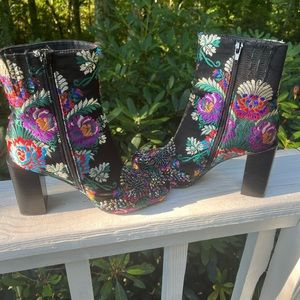 Jeffrey Campbell rhinestone boots